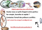 Foto de  Offre de prêt entre particulier sérieux fiable très   très rapide en Suisse en France en Belgique  et a proximité- cona