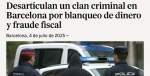 Foto de Clan familiar detenido en Barcelona 