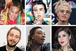 Tatuajes en la cara