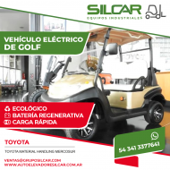 Vehículo Eléctrico de Golf - Ecológico - Batería Regenerativa - Carga Rápida