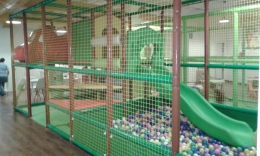Parques infantiles de interior y piscinas de bolas