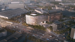 Schüco amplía su sede con un diseño de 3XN