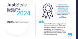 Just Style entrega a Centric Software cuatro premios como felicitación por sus innovaciones en IA y otros logros