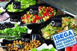 Etiquetas para contacto directo con la comida. Presencia, Higiene y Facilidad