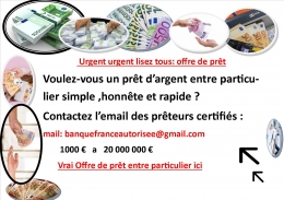 Offre de prêt Entre Particulier Sérieux en 72H- Comment être en face   de la bonne personne ?-Avez-vous besoin d'un prêt
