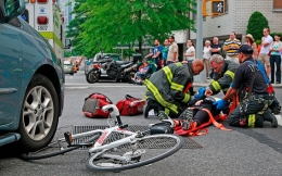 ¿Qué hacer en caso de accidente de tráfico con bicicleta?