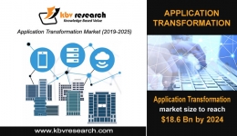 Global Application Transformation Market to reach a market size of $18.6 billion by 2025- KBV Research