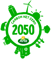 Arla continúa apostando por la sostenibilidad con su nuevo objetivo cero emisiones