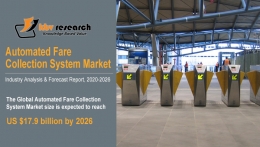 Automated Fare Collection System Market Size Worth $17.9 Billion By 2026 - KBV Research