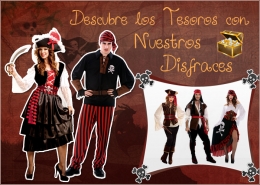8 ideas para una fiesta de piratas con un disfraz o complemento