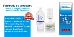 Fotografiadeproductos.es ofrece un 25% de descuento sobre tarifa para nuevos clientes