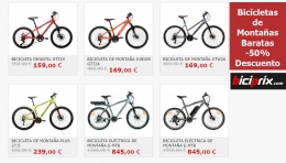 Nuevas Bicicletas de Montaña en Oferta 