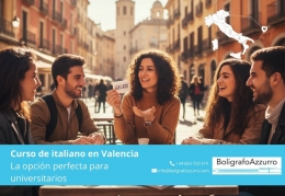 Curso de Italiano en Valencia para Universitarios (Enero–Marzo)