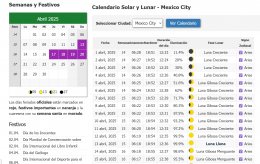 Organiza tus compromisos del año: Calendario.mx lo hace  fácil para ti.