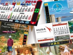 La publicidad más rentable: El calendario de sobremesa con termómetro