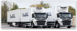 Montfrisa, primer cliente de Volvo en España que incorpora a su flota 4 megacamiones