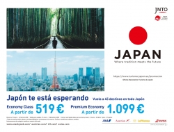 Turismo de Japón y ANA lanzan una campaña para aumentar el número de visitantes españoles 