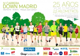 STX Medical será por cuarto año consecutivo el transporte oficial de la Carrera Down Madrid 2014