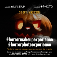 La escuela Workshop Experience abre el concurso de fotografía y maquillaje #horrormakeupexperience y #horrorphotoexperie