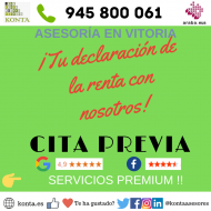 ASESORÍA DECLARACIÓN DE LA RENTA EN VITORIA – KONTA - Tlf.: 945800061