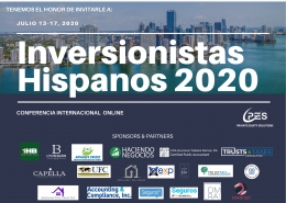 ‘INVERSIONISTAS HISPANOS 2020’ anuncia oradores para su lanzamiento en línea.
