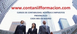Últimas plazas.- Cursos de verano en Contaniif formación. Tú mismo  puedes llevar la contabilidad de tu propio negocio.