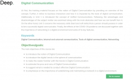 Éxito profesional en el emprendimiento digital - ¡Los módulos de formación DEEP ya están disponibles en línea!