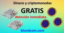 Recibe criptomonedas GRATIS de un proyecto serio y con mucho potencial