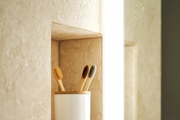 Diseño de baños actuales con piedra natural