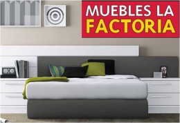 Oferta de muebles de dormitorio de pareja con diseño led en La Factoría