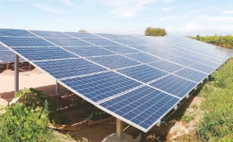Planta de energías solares en México