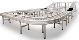 Futuristico sistema trasportador ZPC (Zone Powered Conveyor)