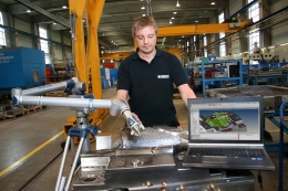HZ FbZ Formenbau Züttlingen GmbH  elige el brazo de medición FARO ScanArm para una fabricación de moldes