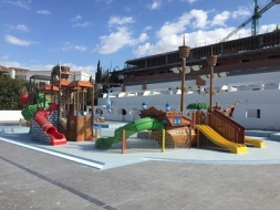 Instalación de zona splash