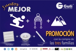 LOS PRODUCTOS DE GULI ILUMINACIÓN: JUNTOS MEJOR