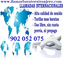 Servicio de llamadas barato y efectivo 
