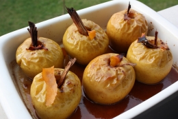 Manzanas al horno