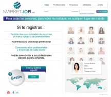 Marketjob.net, el primer buscador global orientado a conectar empresas y profesionales