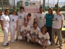 Masajistas de CIM Barcelona colaboran en el V Torneo de Vòlei Platja Lourdes