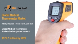 Medical Thermometer Market Size Worth $972.7 Million By 2026 - KBV Research