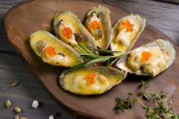 Mejillones al horno
