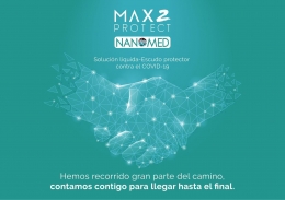 MAX2PROTECT, empresa de nanotecnología, está en ensayos  de laboratorio para aislar el COVID-19.