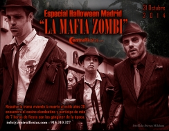 Fiesta Halloween diferente en Madrid, La Mafia Zombie