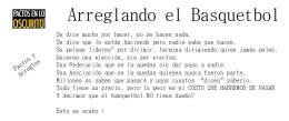 “ARREGLANDO EL BASQUETBOL-MEX” COMO PARA SORPRENDERSE O PARA QUE NI TE SORPRENDAS