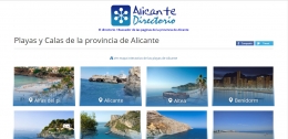 Alicante Directorio presenta una sección web para dar a conocer al mundo las Playas y Calas de la Provincia de Alicante.