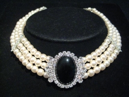 Collar de perlas largo