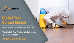 Global Pest Control Market to reach a market size of $26.3 billion by 2025- KBV Research