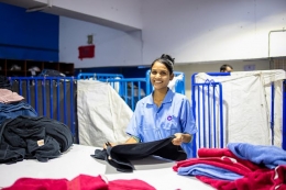Lavandería industrial para hoteles. Un servicio de calidad