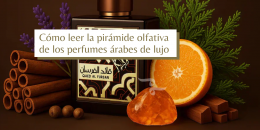 Cómo entender una pirámide olfativa en los perfumes árabes