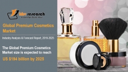 The Premium Cosmetics Market size is expected to reach $194 billion by 2025 - KBV Research